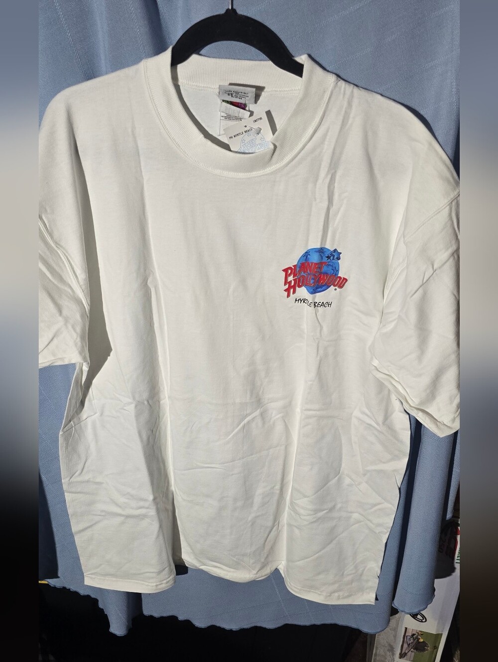 Planet Hollywood Myrtle Beach White Logo T-Shirt